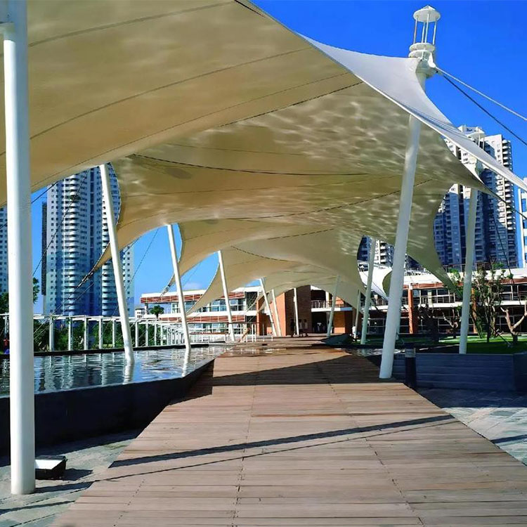 理塘县膜结构景观棚