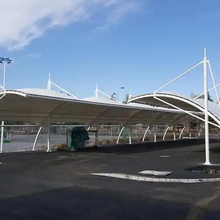 理塘县膜结构电动车棚